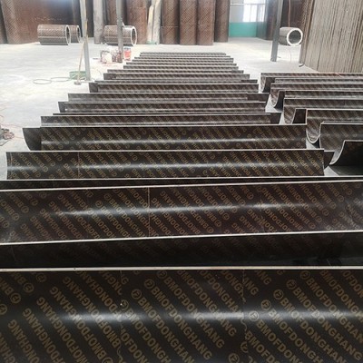 弧形模板批发 圆柱模板建筑木模具定做厂家图2